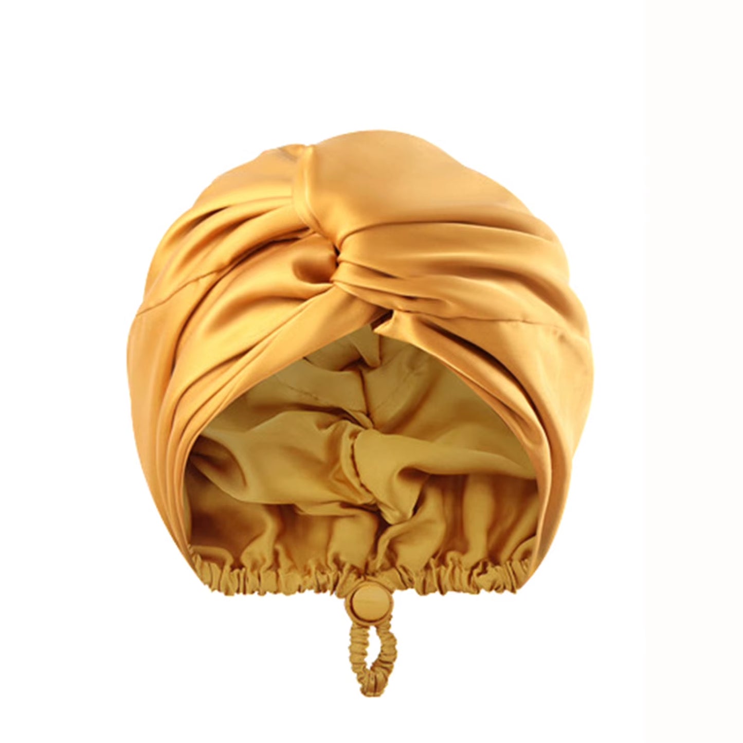 Women Satin Solid Sleeping Hat Night Sleep Cap for Women Shower Caps Waterproof Solid Sleeping Hair Bonnets Adjustable Cap