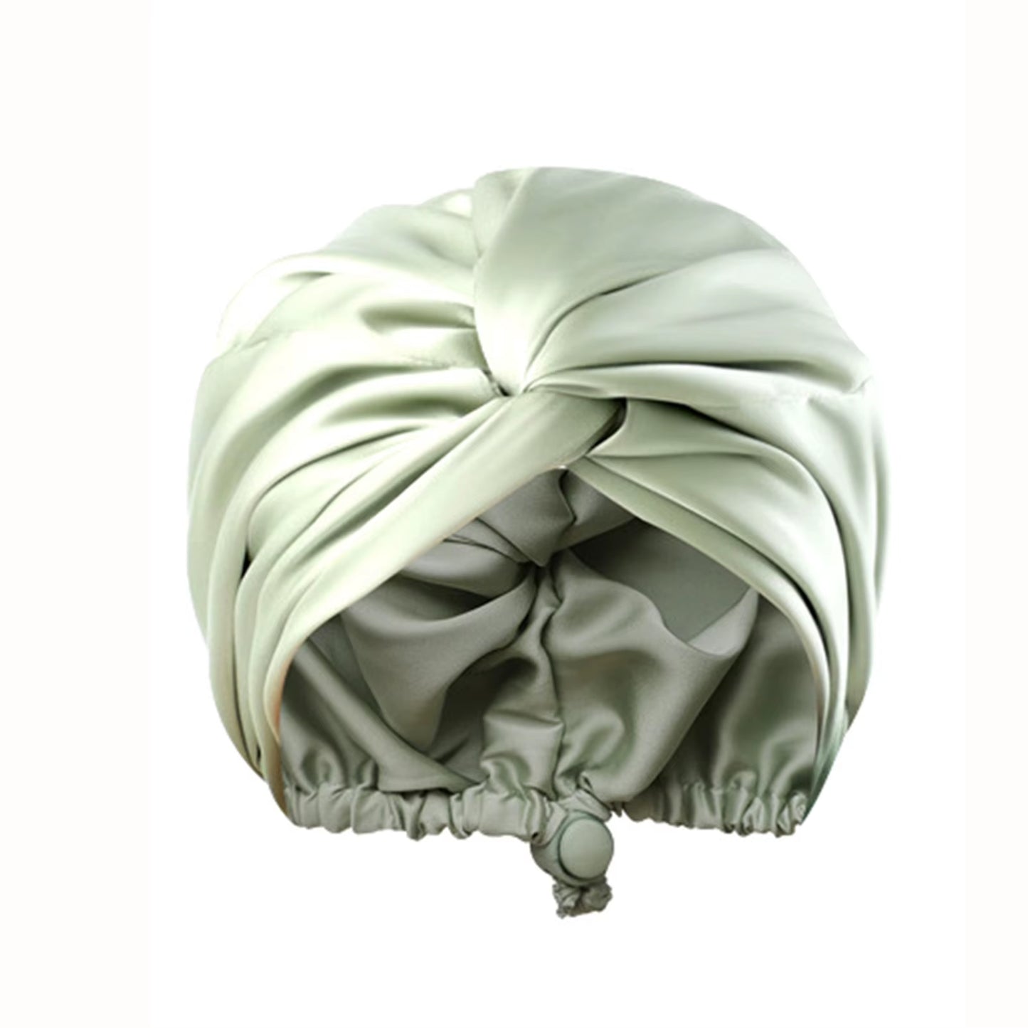 Women Satin Solid Sleeping Hat Night Sleep Cap for Women Shower Caps Waterproof Solid Sleeping Hair Bonnets Adjustable Cap