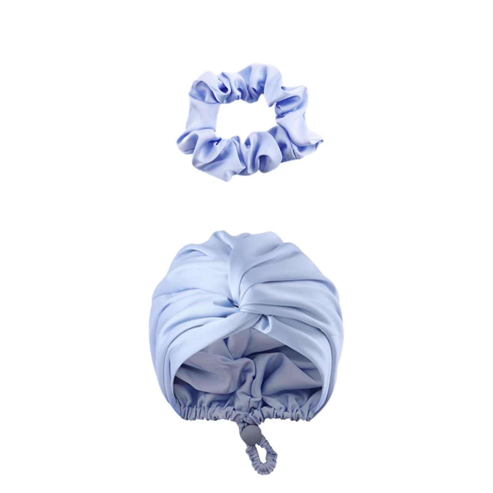 Women Satin Solid Sleeping Hat Night Sleep Cap for Women Shower Caps Waterproof Solid Sleeping Hair Bonnets Adjustable Cap