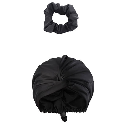 Women Satin Solid Sleeping Hat Night Sleep Cap for Women Shower Caps Waterproof Solid Sleeping Hair Bonnets Adjustable Cap