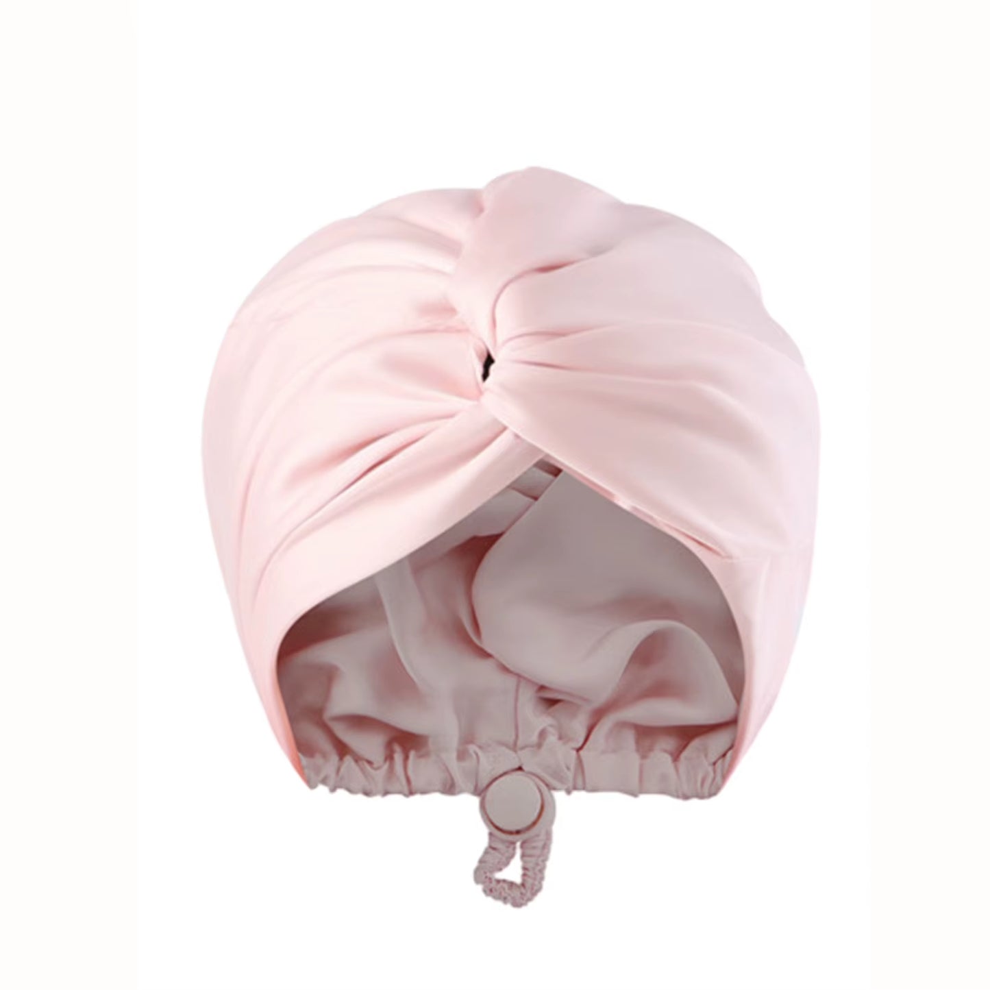 Women Satin Solid Sleeping Hat Night Sleep Cap for Women Shower Caps Waterproof Solid Sleeping Hair Bonnets Adjustable Cap