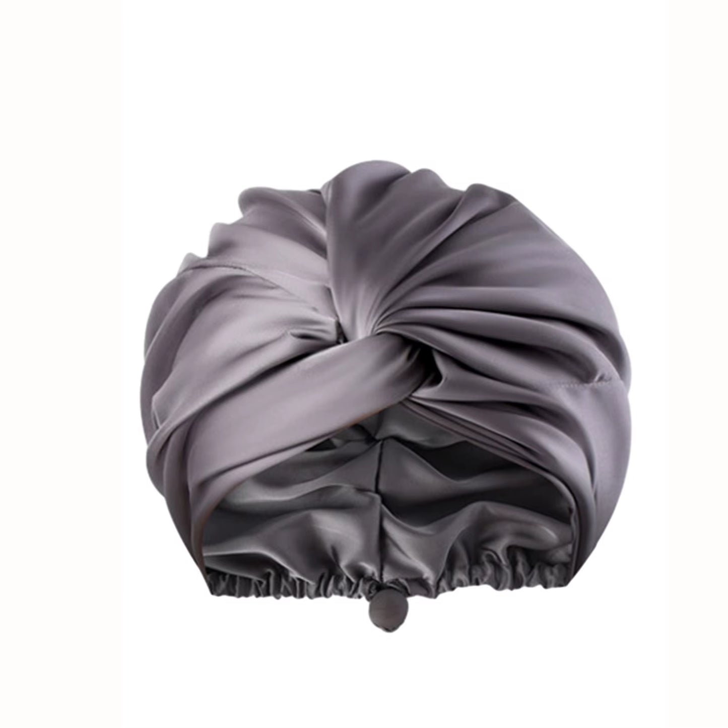 Women Satin Solid Sleeping Hat Night Sleep Cap for Women Shower Caps Waterproof Solid Sleeping Hair Bonnets Adjustable Cap