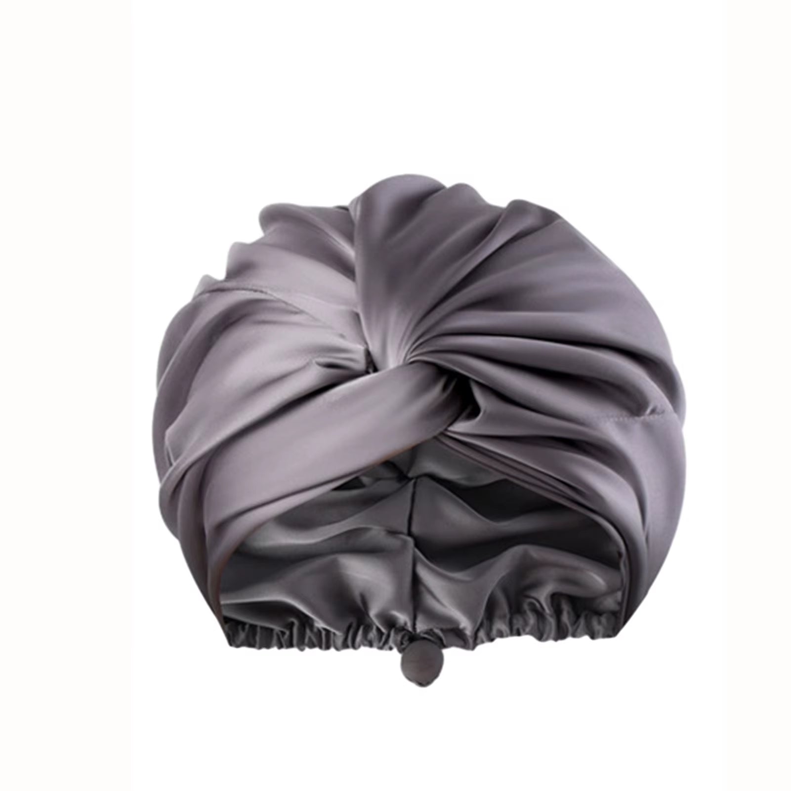 Women Satin Solid Sleeping Hat Night Sleep Cap for Women Shower Caps Waterproof Solid Sleeping Hair Bonnets Adjustable Cap