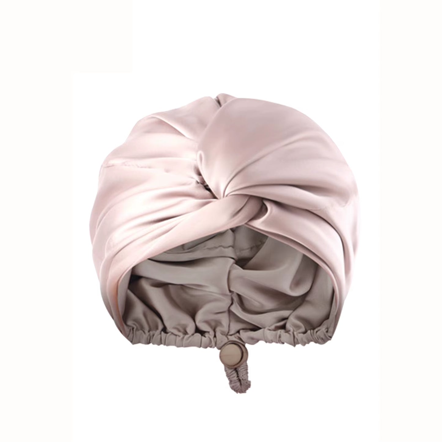 Women Satin Solid Sleeping Hat Night Sleep Cap for Women Shower Caps Waterproof Solid Sleeping Hair Bonnets Adjustable Cap