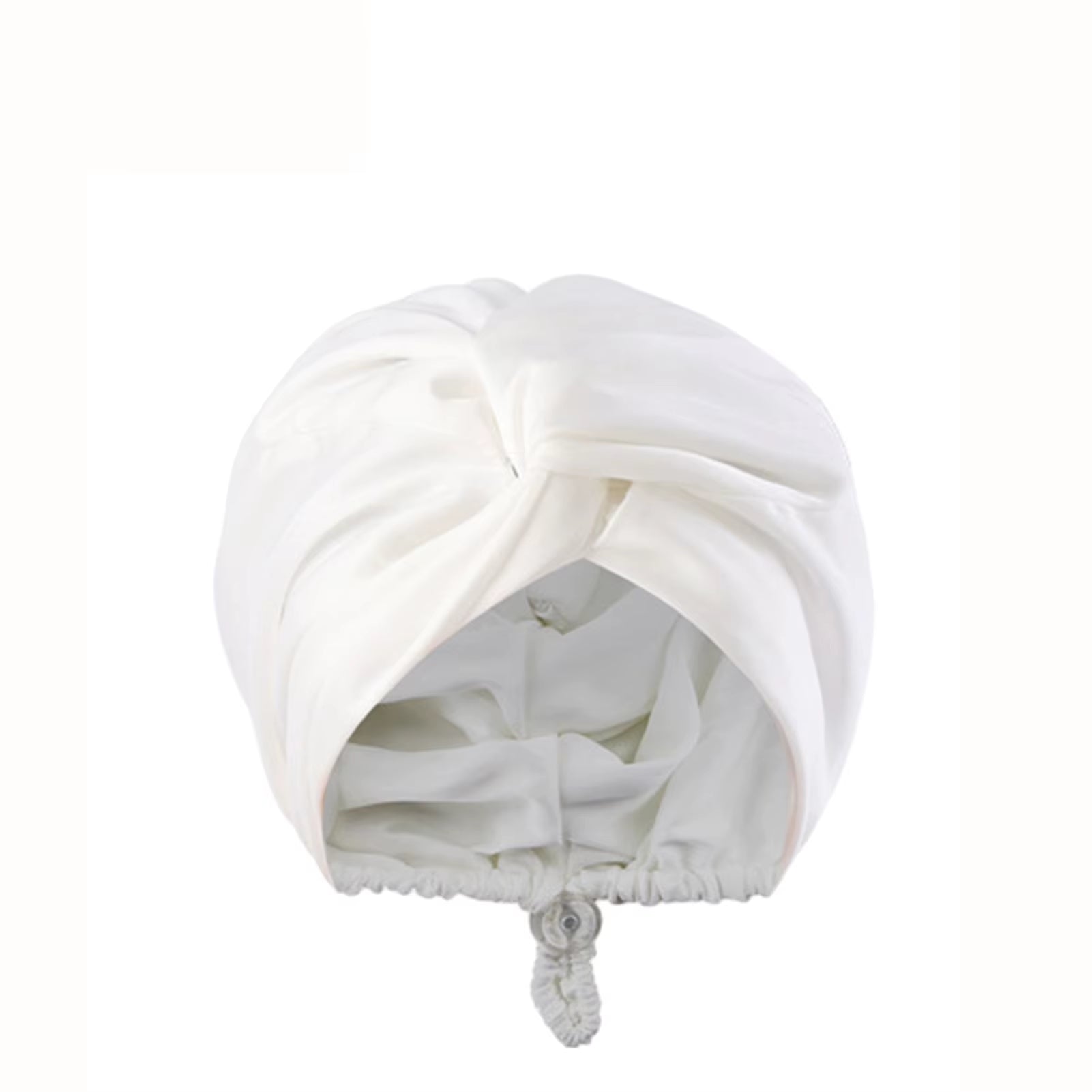 Women Satin Solid Sleeping Hat Night Sleep Cap for Women Shower Caps Waterproof Solid Sleeping Hair Bonnets Adjustable Cap