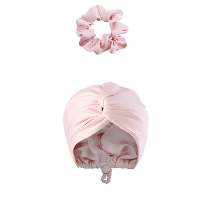 Women Satin Solid Sleeping Hat Night Sleep Cap for Women Shower Caps Waterproof Solid Sleeping Hair Bonnets Adjustable Cap