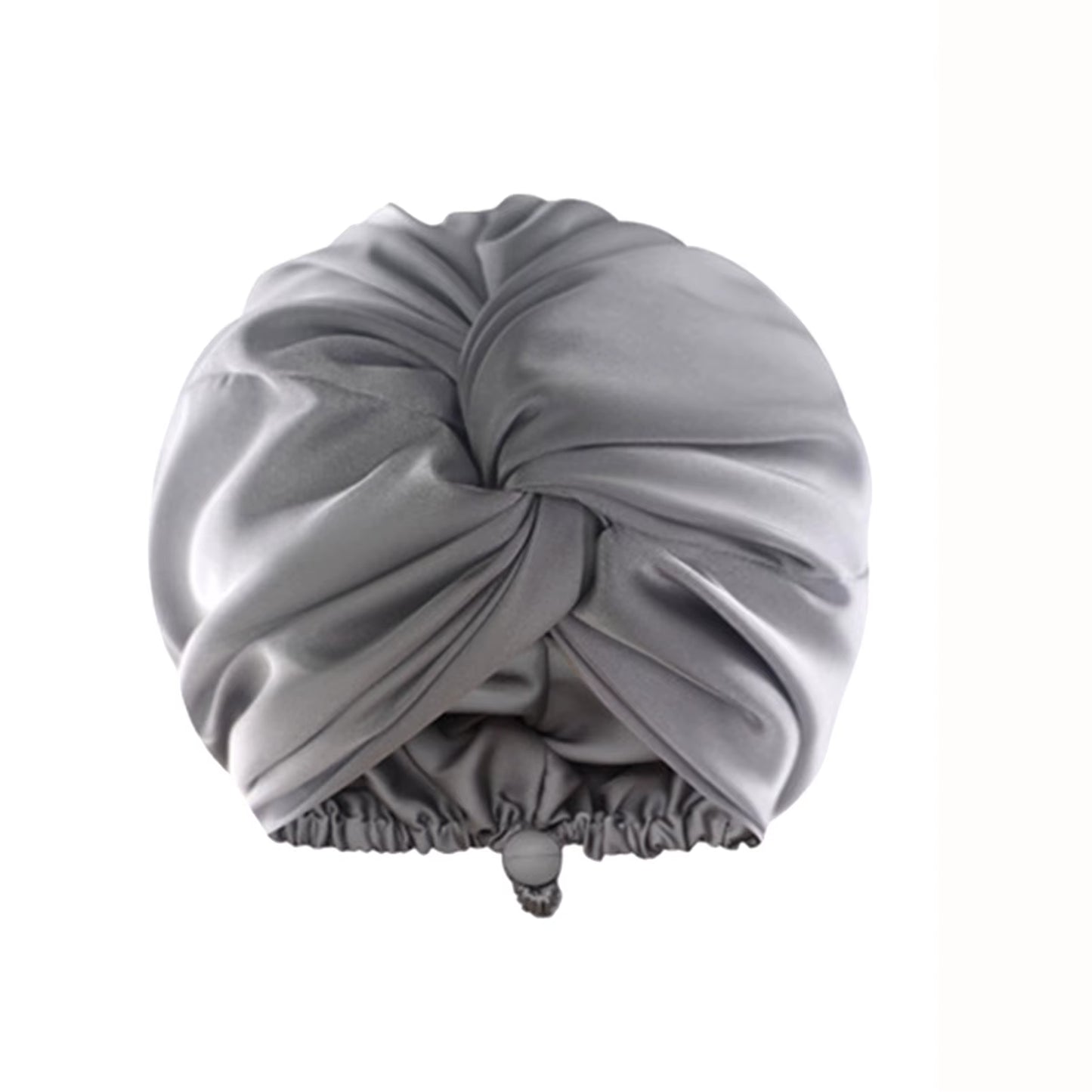 Women Satin Solid Sleeping Hat Night Sleep Cap for Women Shower Caps Waterproof Solid Sleeping Hair Bonnets Adjustable Cap