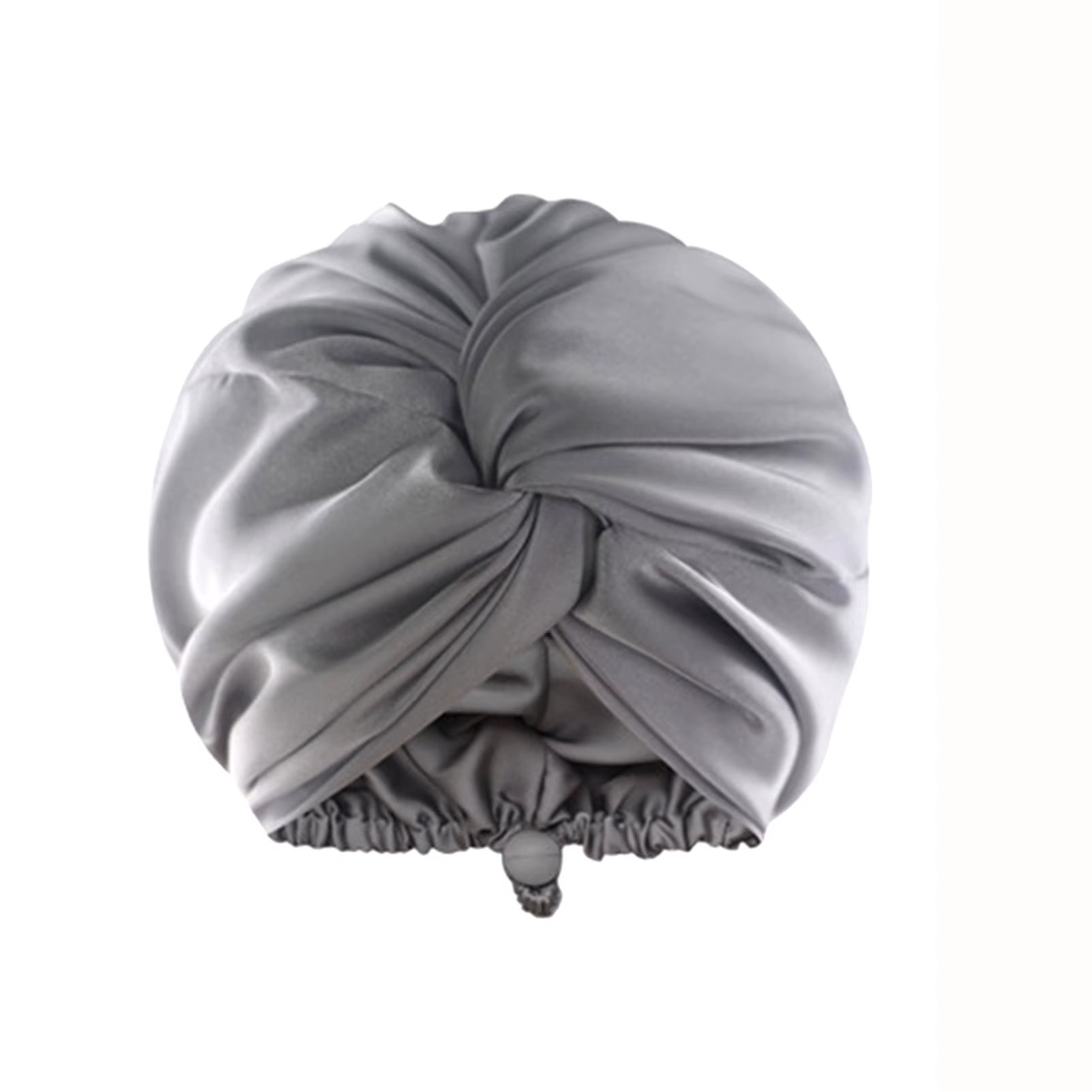 Women Satin Solid Sleeping Hat Night Sleep Cap for Women Shower Caps Waterproof Solid Sleeping Hair Bonnets Adjustable Cap